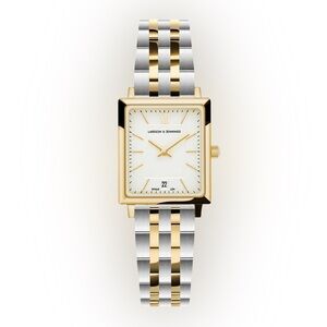*BRAND NEW* Larsson & Jennings Boyfriend Mixed Metal Watch